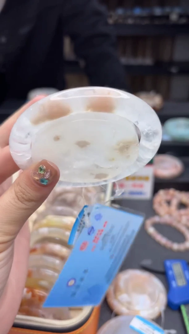 【闪购商品】石英质玉手镯未镶嵌703（58圈赠送镯心）