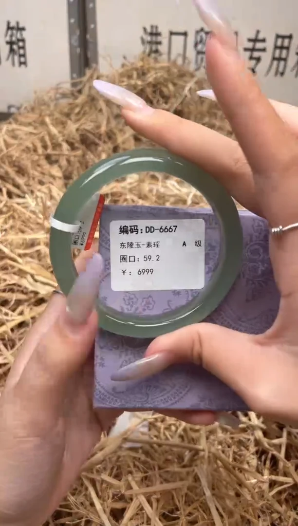 未镶嵌手镯石英质玉DD6667Z