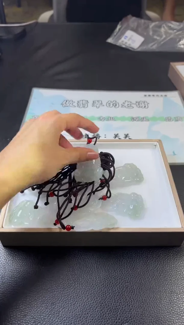 未镶嵌挂件翡翠多样性发一件R703071