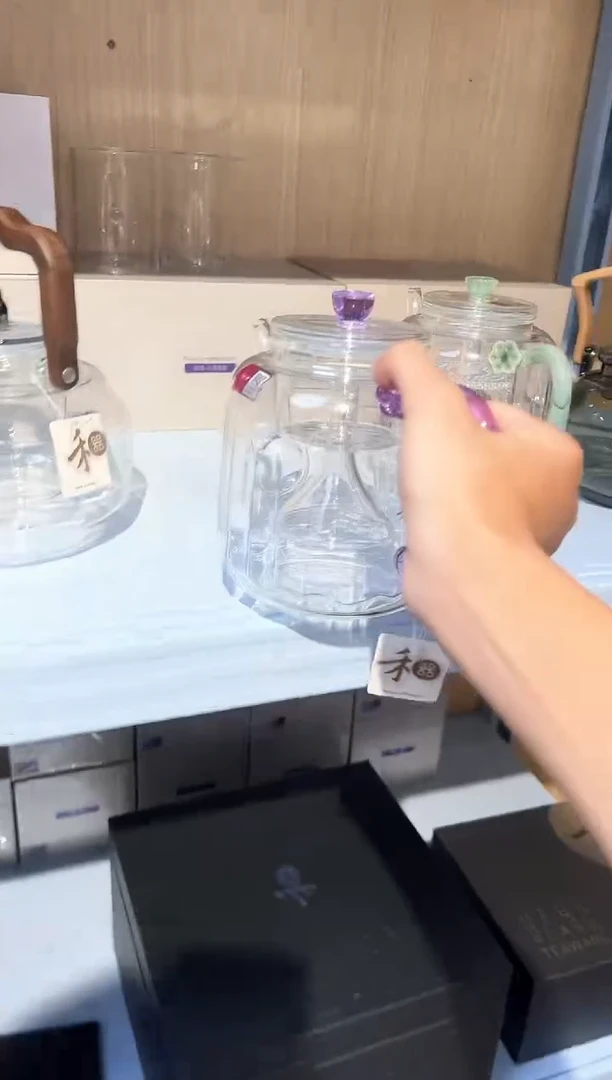 马****丶禾器莲君壶浅紫色