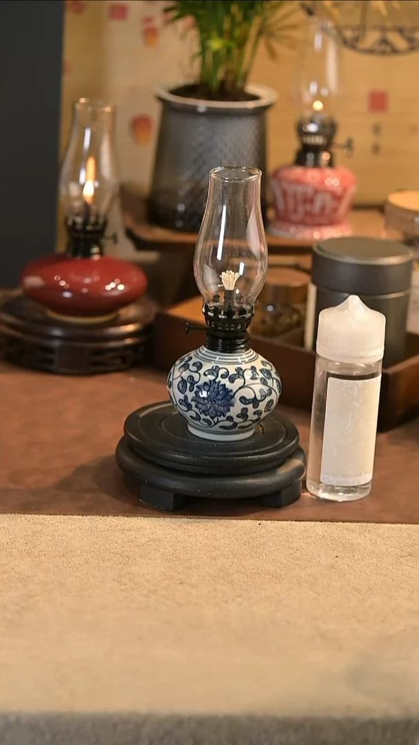 景德镇陶瓷香薰灯摆件
