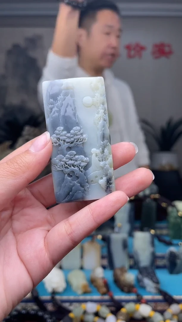 未镶嵌和田玉挂件1