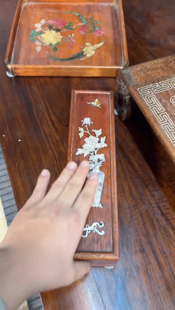 黄花梨线香盒木木木木木