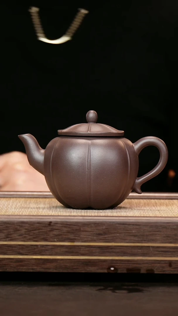 茶壶紫砂四号井底槽清 禅莲