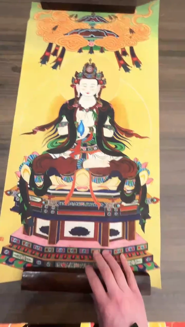 卷轴画唐卡16109