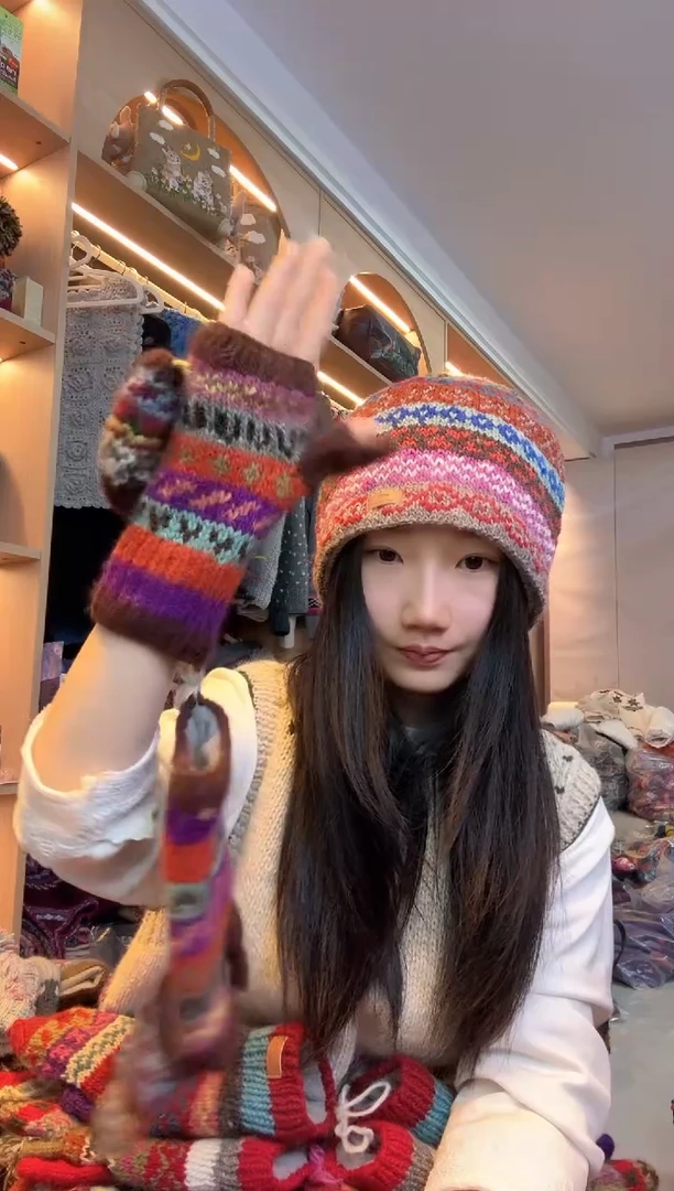 羊毛圈***a手套943