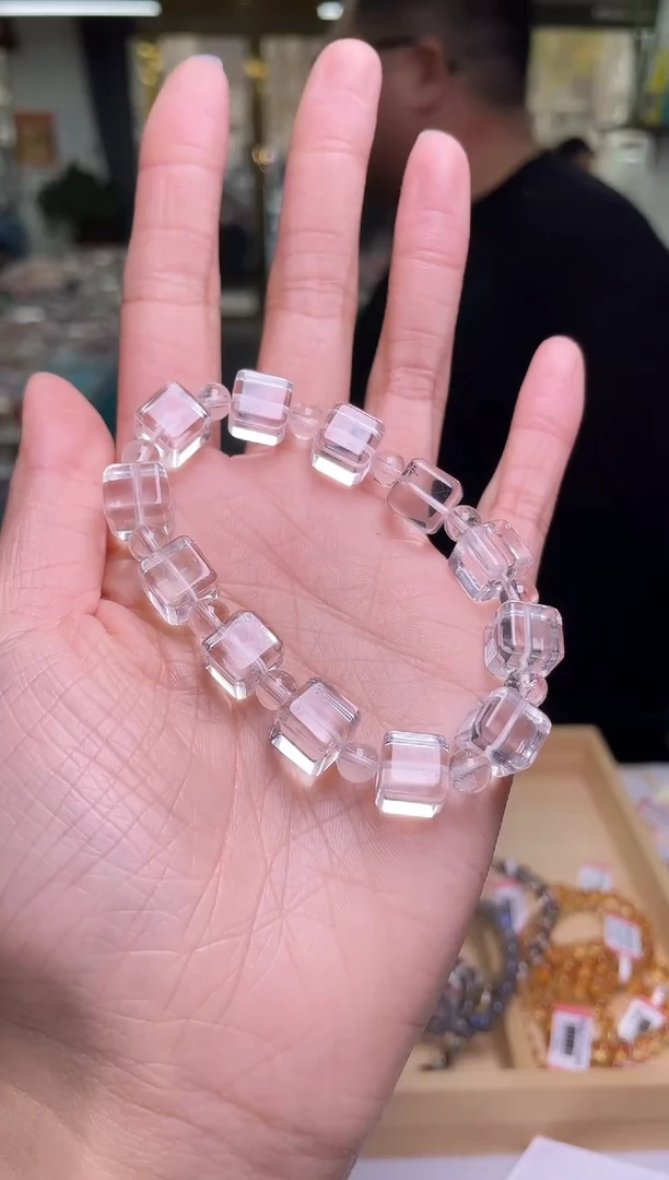 未镶嵌手链水晶9.5+/x-530【方糖