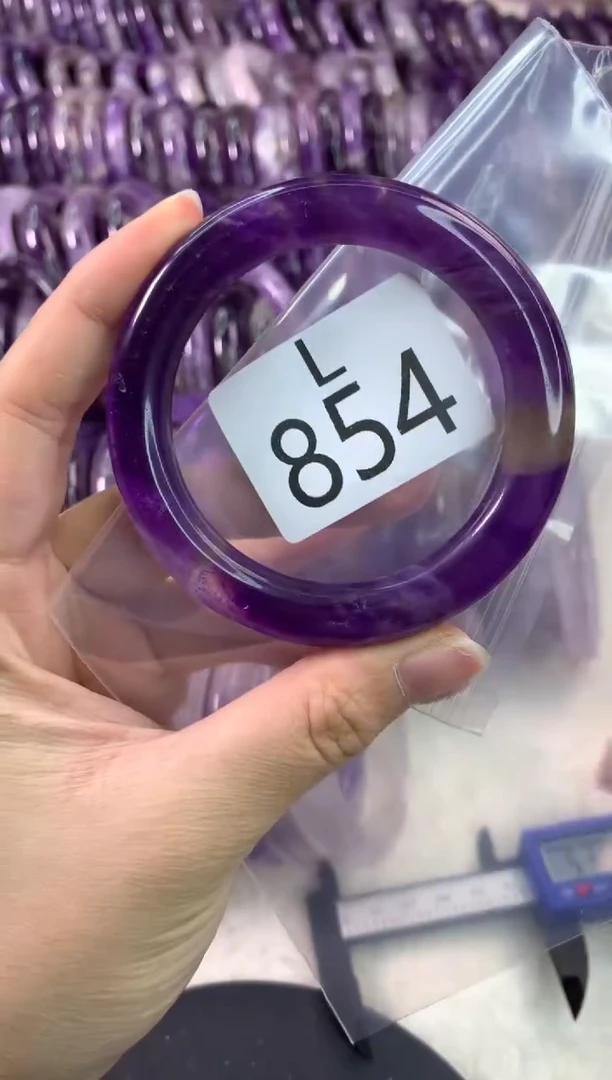 【闪购商品】水晶水晶手镯L未镶嵌854-53