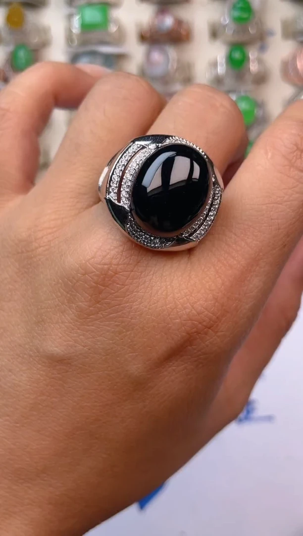 未镶嵌定制翡翠天然翡翠蛋面17