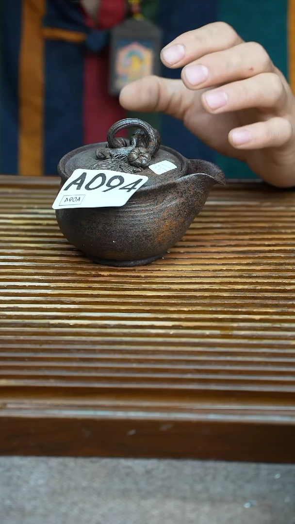 万古烧粗陶手工茶具