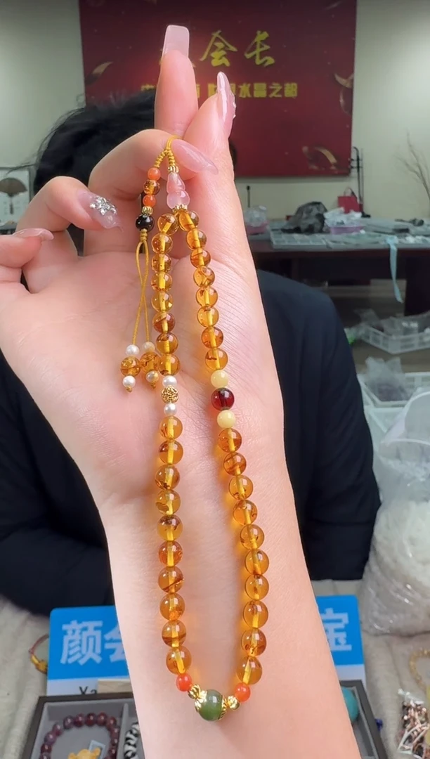 【闪购商品】琥珀手链未镶嵌多样性发一件 570