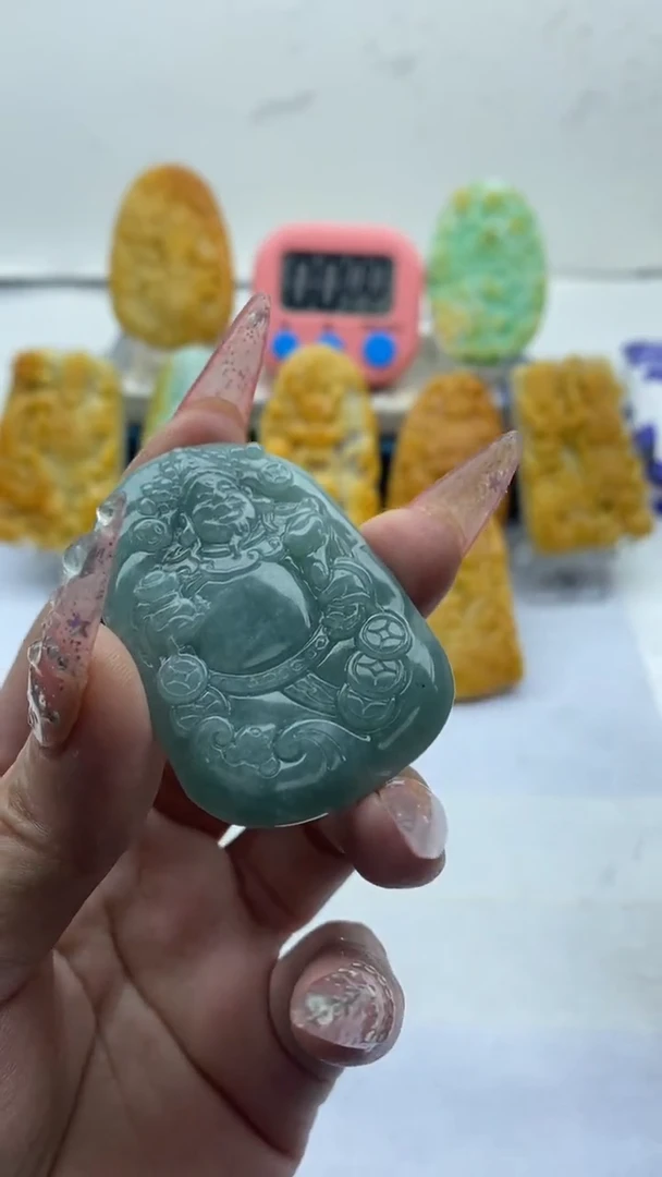 【闪购商品】翡翠颈饰未镶嵌挂件