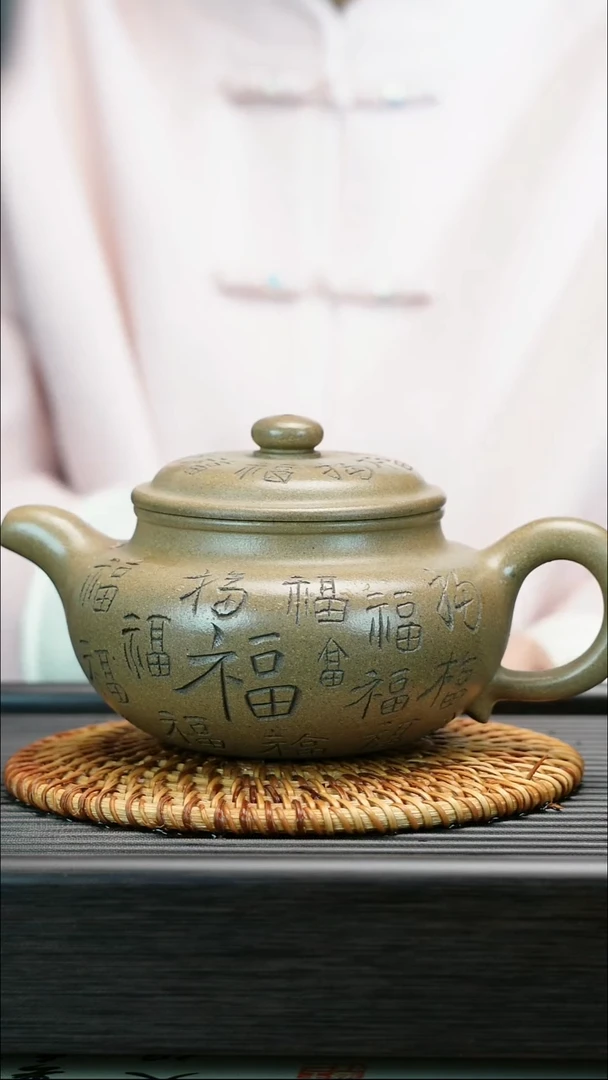 茶壶紫砂大彬桂花砂 景舟仿古 500cc