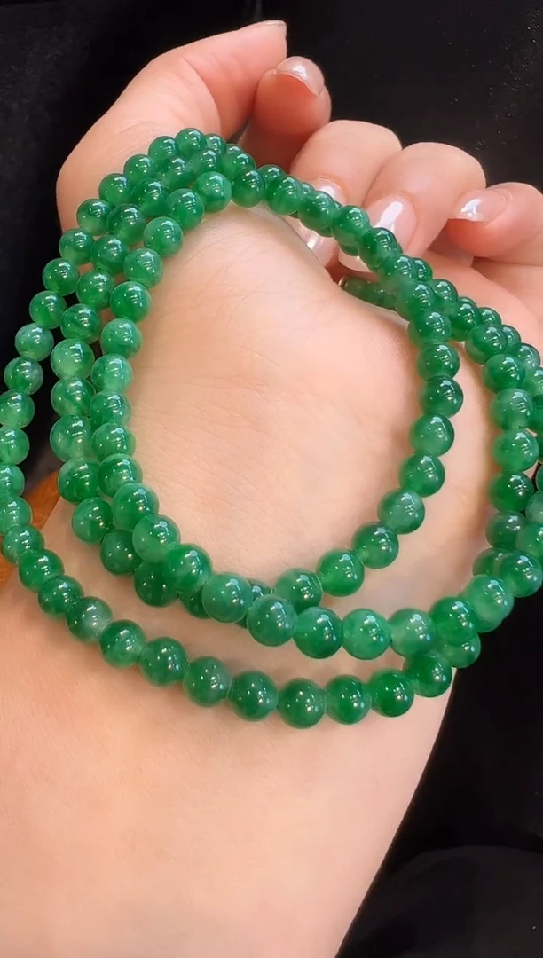 颈饰未镶嵌翡翠AL6珠链