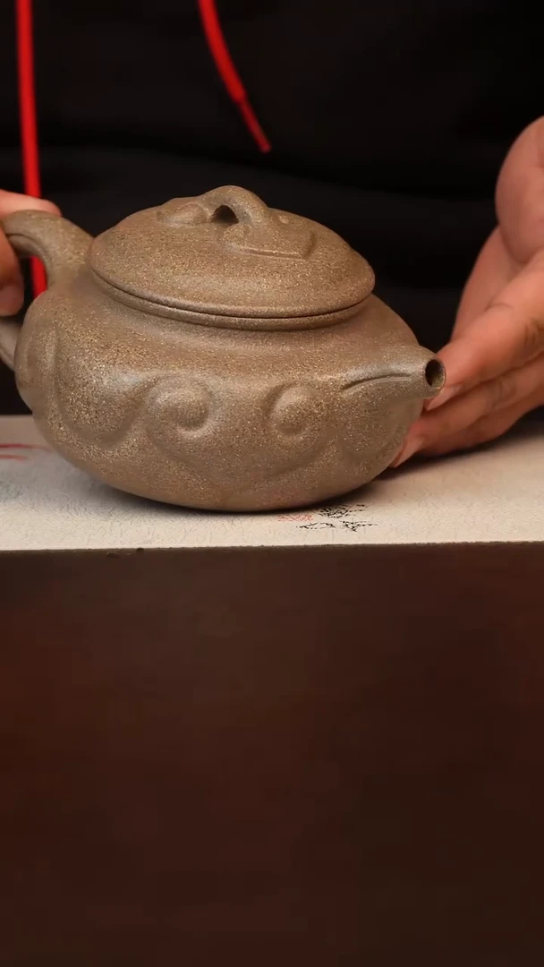 茶壶紫砂原矿紫砂青段大仿古
