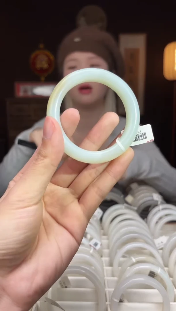 未镶嵌和田玉把件A**星FF24- 手镯 圈口备注 58