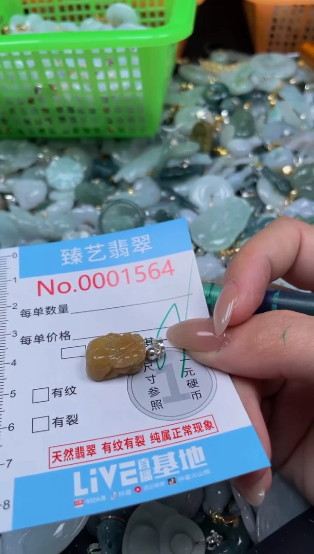 颈饰未镶嵌翡翠1564