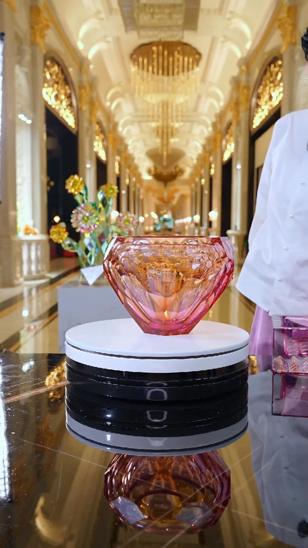 摆件YB00017琉璃艺术果碗