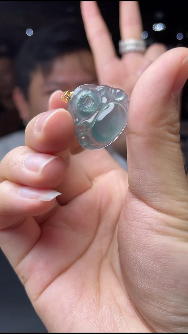 定制翡翠18K金镶嵌35234T15-3N26--多样性/发一件-D