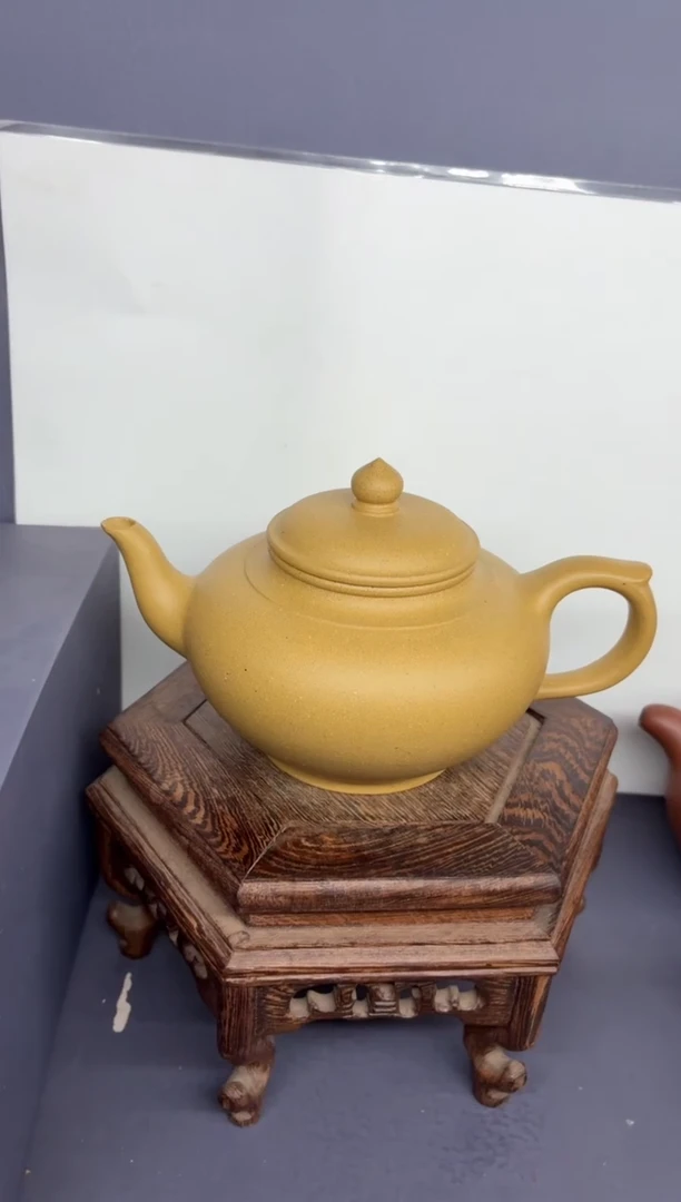 茶壶紫砂黄金段 笑樱