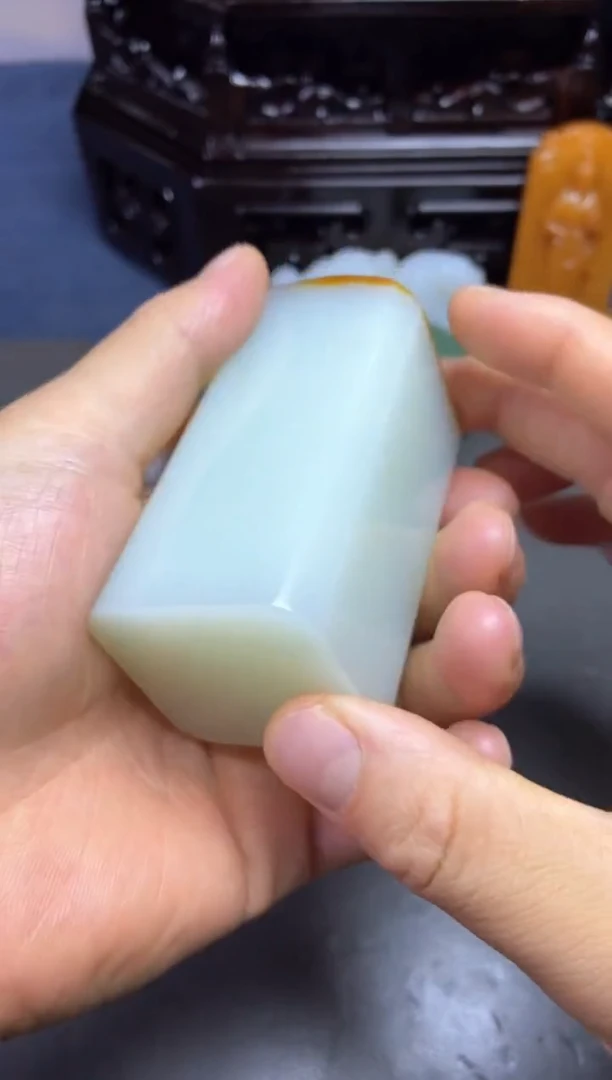 和田玉未镶嵌把件今****.和田玉