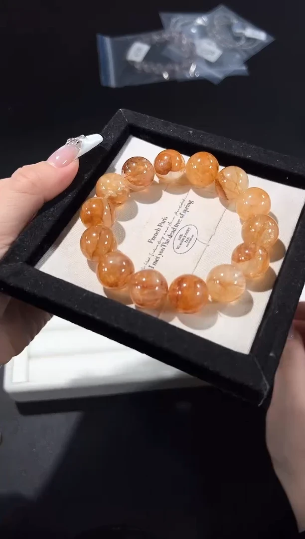 未镶嵌手串水晶59g多样性发其一【1条】默认微瑕15mm