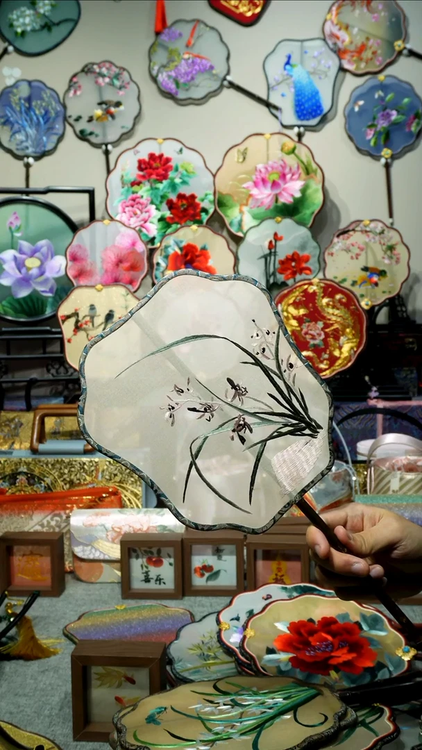 刺绣纯手工苏绣艺术品