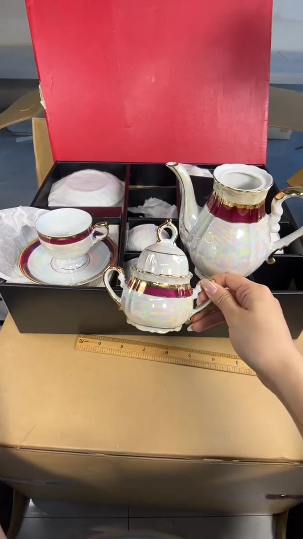 茶道陶瓷茶具套装