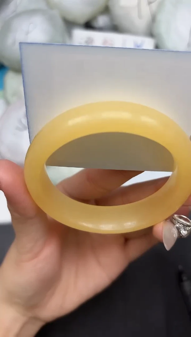 未镶嵌手镯石英质玉121-53-54