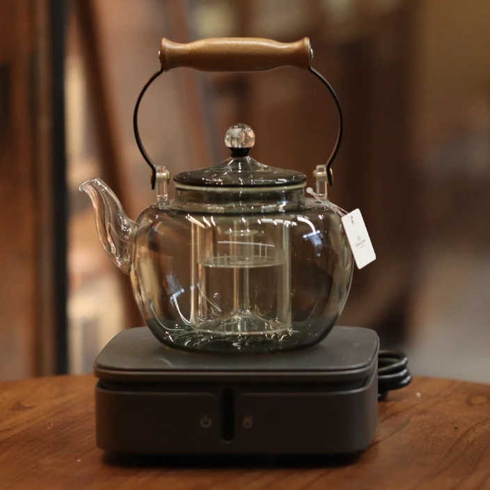 【香香严选】玻璃煮茶壶+电陶炉组合套餐 德茗堂金典猫眼