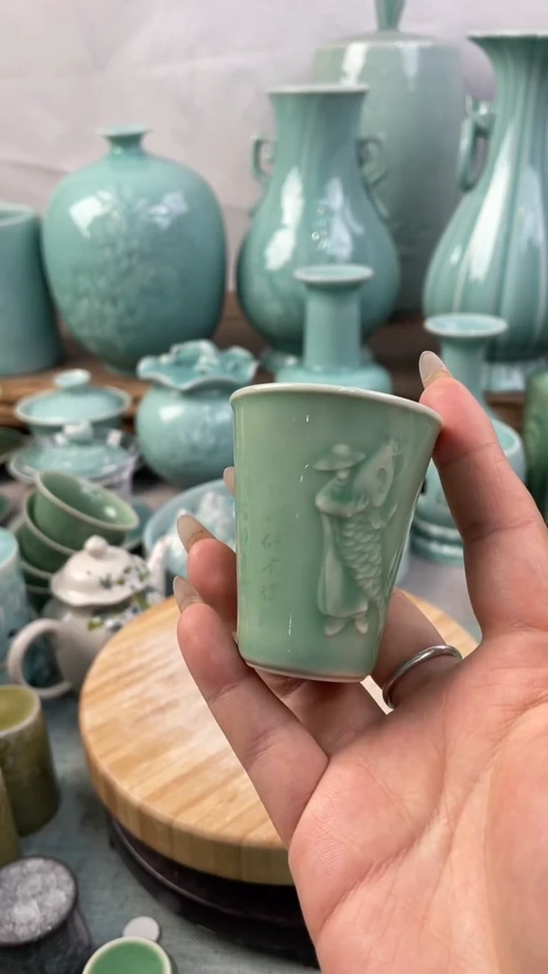 【闪购商品】抽奖 特价 微瑕 慧仙青瓷 不退不换