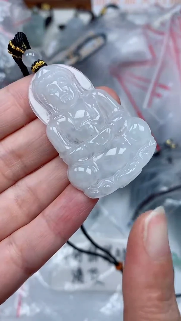 颈饰银S925镶嵌翡翠吊坠
