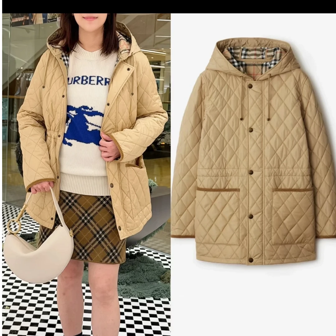 未使用 BURBERRY/博柏利 Burberry 25SS羊毛混纺针织开衫XS