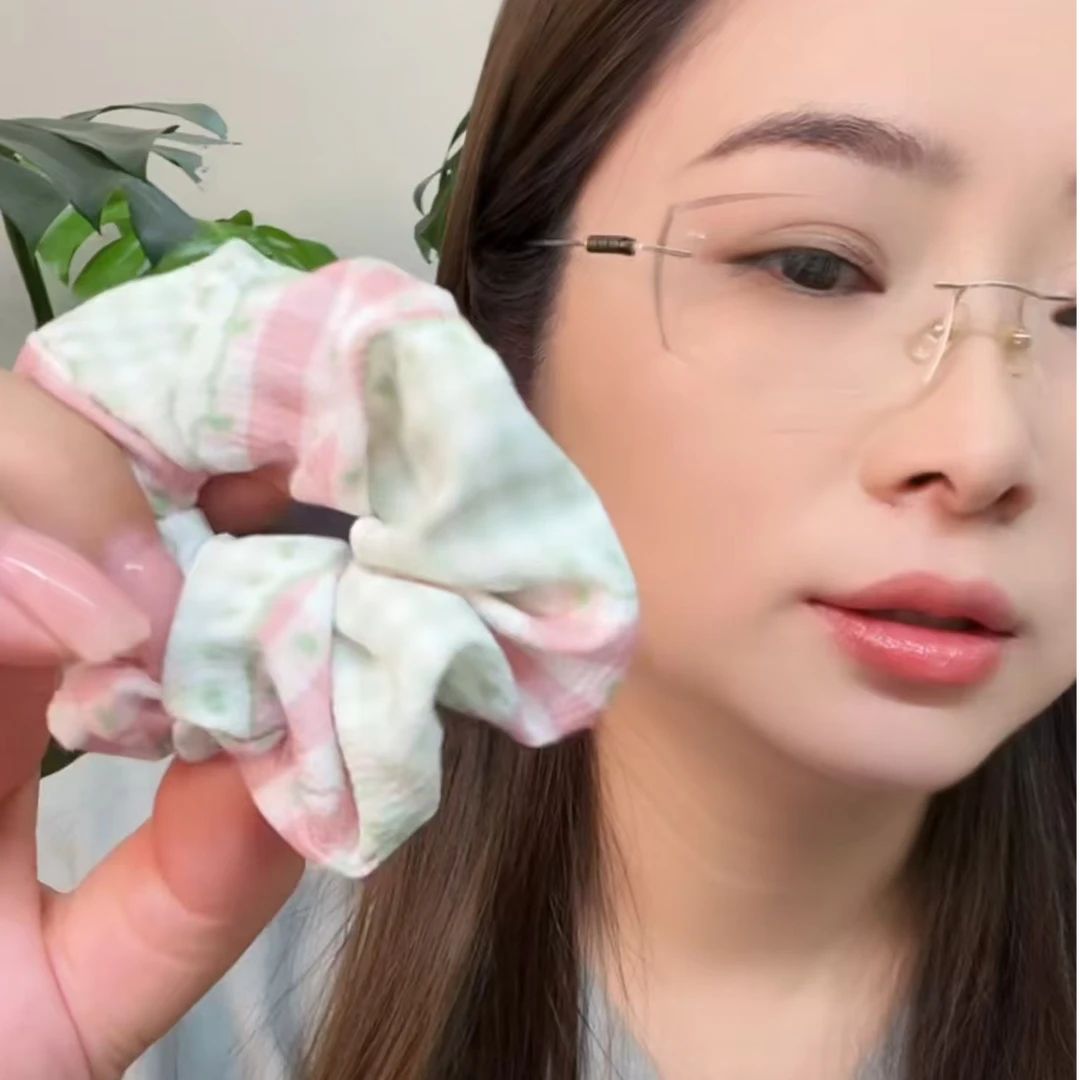 新款小清新时尚百搭小拇指发圈（6只）