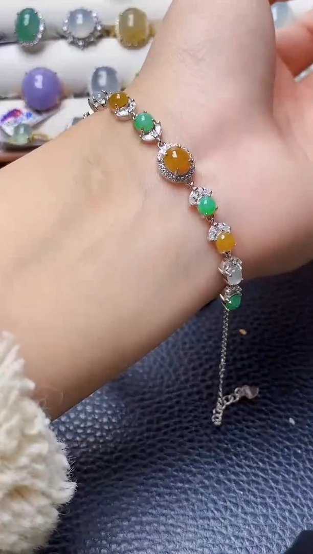 银S925镶嵌戒指翡翠1123