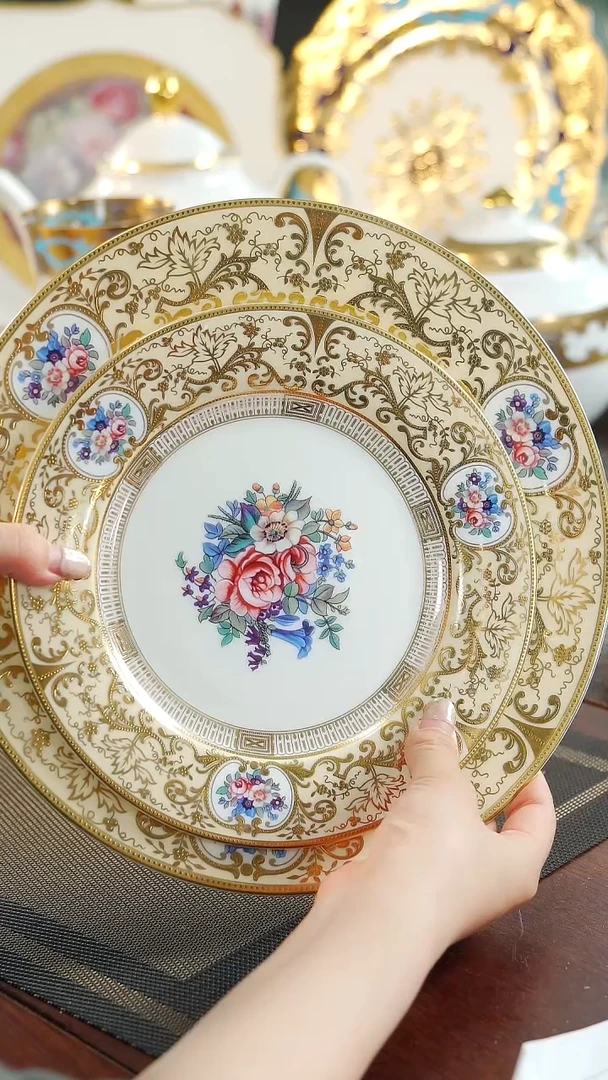 【闪购商品】瓷片大小盘6套福利盘