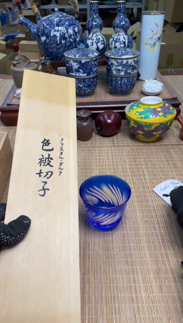 91号5只切子中古物品谨慎参拍直播链接