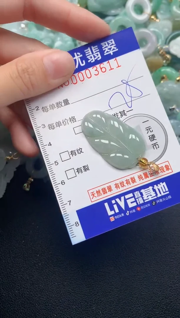 颈饰未镶嵌翡翠3611