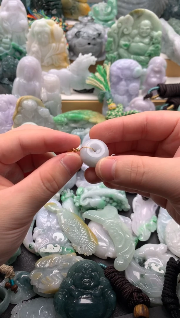 吊坠(不含链)未镶嵌翡翠1