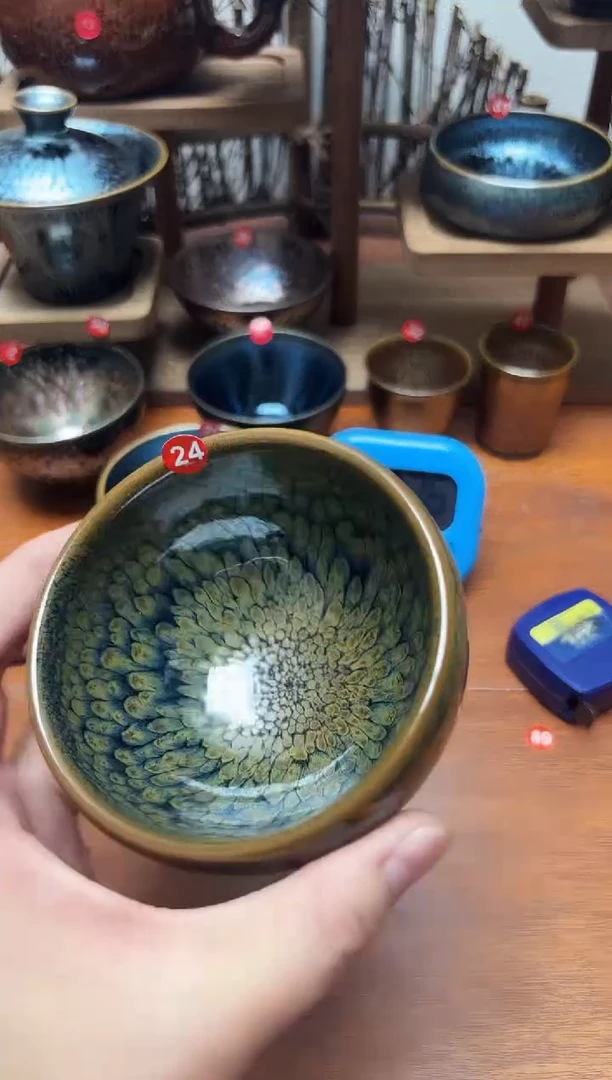 茶盏c**n24号建盏工匠茶器