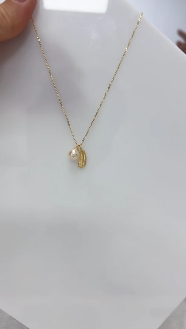 【闪购商品】海水珍珠DA银S925镶嵌套链 6C1024