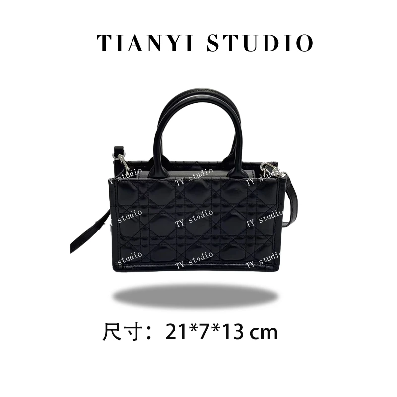 【TY】XKY-1172-黑色 轻奢高级单肩斜跨韩版链条女包包