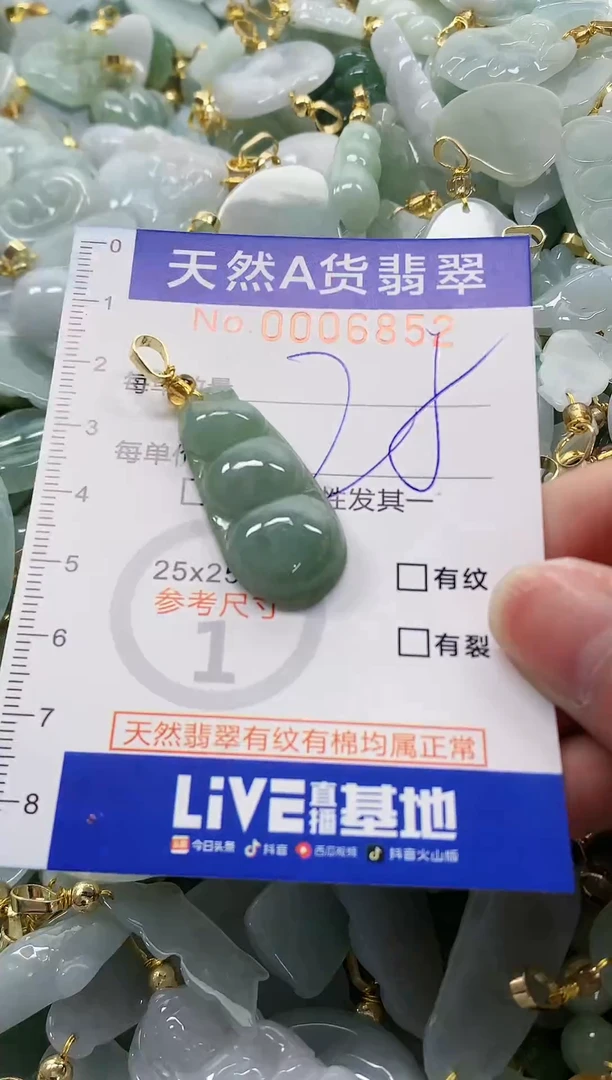 颈饰未镶嵌翡翠纯天然a货翡翠