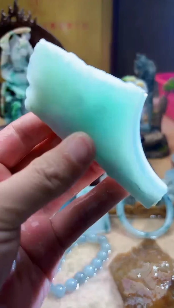 未镶嵌挂件翡翠A货张麦6186