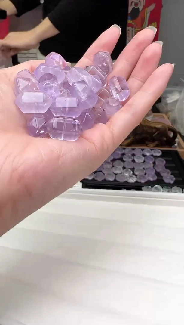 【闪购商品】水晶颈饰未镶嵌8a多样性发其一/2.5/1个