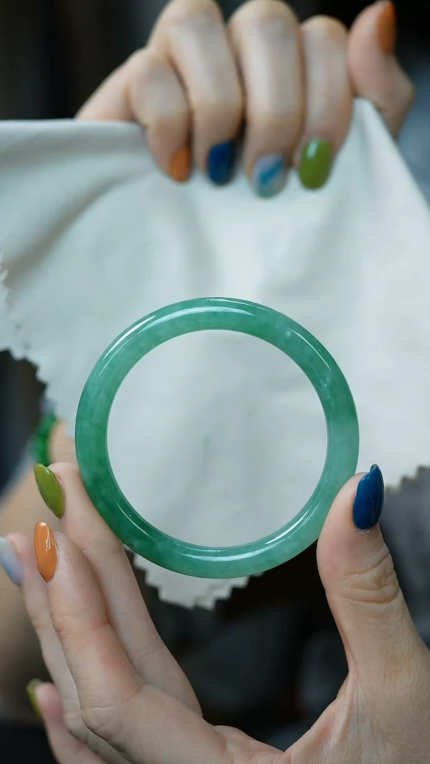 未镶嵌手镯翡翠35-56#圆条/姿/1