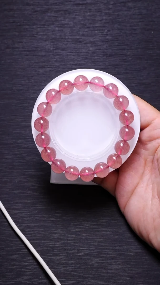 【闪购商品】水晶单圈未镶嵌Q057草莓晶单圈11mm