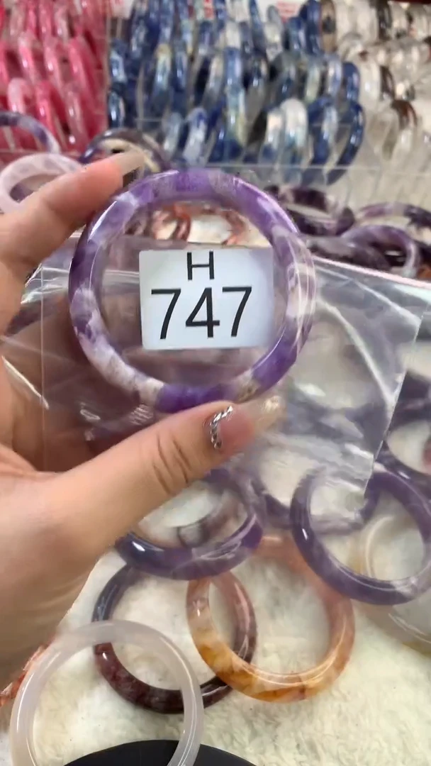 水晶手镯H未镶嵌水晶747-54