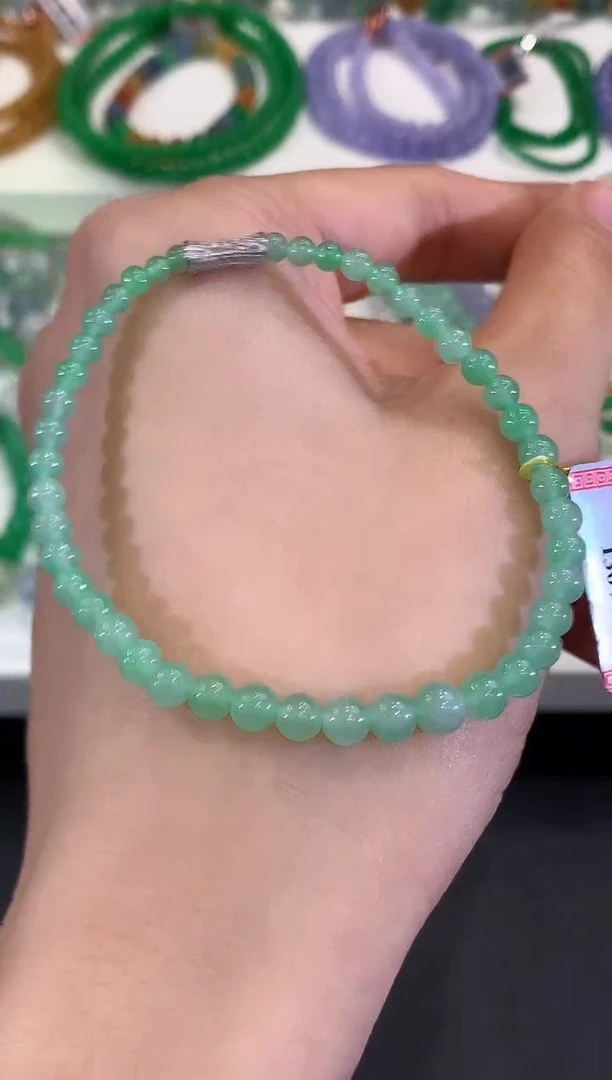 未镶嵌手串翡翠C65