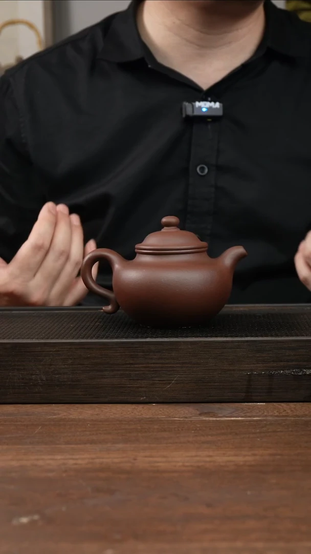 茶杯紫砂紫泥莲子      270CC